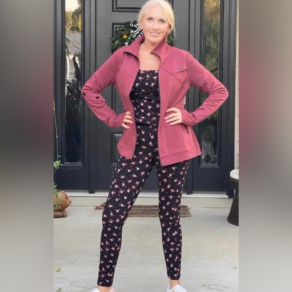 Cabi Printed Lean Leggings